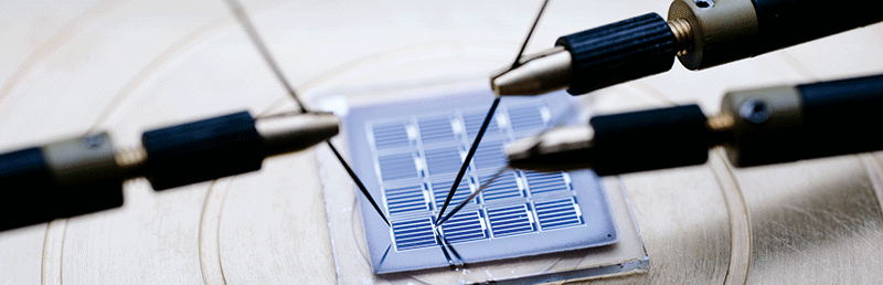 Test solar cell