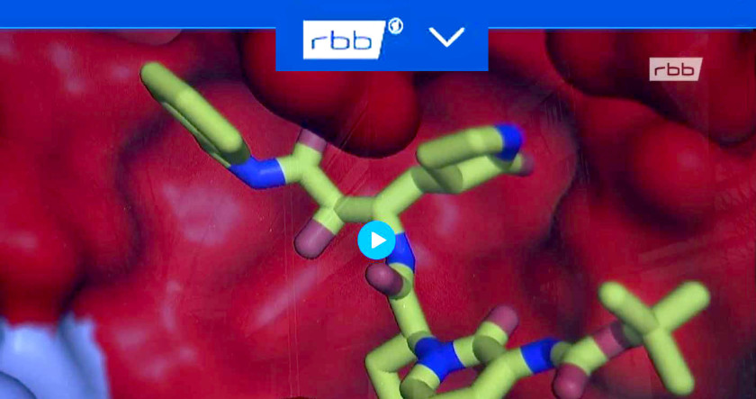 Picture for the rbb video 'Active ingredient research at BESSY II'